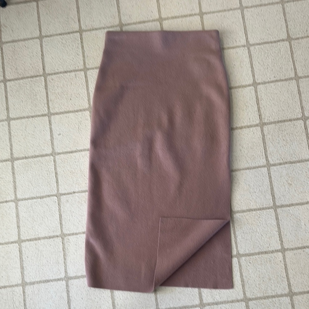 Express XS Elegant Mauve Skirt